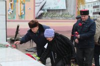 Торжественное мероприятие в честь парада на Красной площади 7 ноября 1941 года *** Саратовская область, город Маркс - ноябрь 2016 год (marksadm.ru)