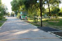 На территории парка ведутся работы по реконструкции и благоустройству *** Саратовская область, город Маркс - август 2017 год (marksadm.ru)