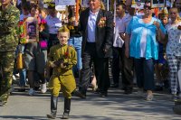 Более 5000 жителей района приняли участие в шествии "Бессмертного полка" *** Саратовская область, город Маркс - май 2018 год (marksadm.ru)