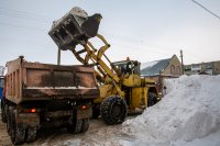 В Марксовском районе продолжаются работы по уборке снега *** Саратовская область, город Маркс - январь 2019 год (marksadm.ru)