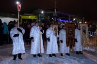 Более 500 жителей г. Маркса приняли участие в крещенских купаниях *** Саратовская область, город Маркс - январь 2019 год (marksadm.ru)