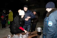 Более 500 жителей г. Маркса приняли участие в крещенских купаниях *** Саратовская область, город Маркс - январь 2019 год (marksadm.ru)