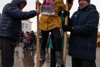 Народные гулянья на "Широкую масленицу" *** Саратовская область, город Маркс - март 2019 год (marksadm.ru)