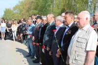 Митинг памяти, посвящённый участникам ликвидации аварии на Чернобыльской АЭС *** Саратовская область, город Маркс - апрель 2019 год (marksadm.ru)