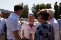Торжественное мероприятие, посвящённое Дню строителя, состоялось в парке Екатерины *** Саратовская область, город Маркс - август 2019 год (marksadm.ru)