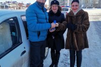 ГИБДД поздравила участников дорожного движения *** Саратовская область, город Маркс - февраль 2021 год (marksadm.ru)