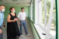 В школе № 4 идёт ремонт кабинетов для Центра "Точка роста" *** Саратовская область, город Маркс - август 2021 год (marksadm.ru)