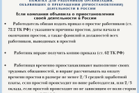 Памятка для работников организаций, объявивших о прекращении (приостановлении) деятельности в России