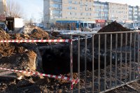 Продолжаются работы на аварийном участке напорного канализационного коллектора *** Саратовская область, город Маркс - январь 2023 год (marksadm.ru)